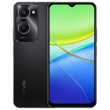 限地区、plus:vivo Y36c 6GB+128GB 月影黑 国家补贴 灵动外观 5000mAh大电池 90Hz高亮护眼屏 5G 拍照 手机