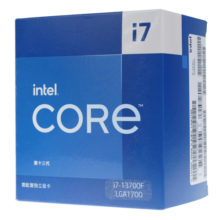 英特尔（Intel）酷睿 13代CPU处理器 台式机处理器 盒装CPU 13代i7-13700F 盒装【五年质保】