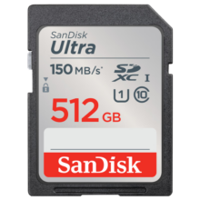 闪迪（SanDisk）512GB SD内存卡 U1 C10 至尊高速存储卡 读速150MB/s全高清视频 数码相机理想伴侣