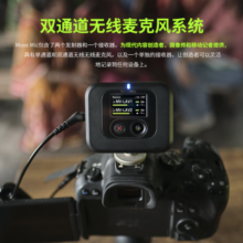 SHURE 舒尔 MoveMic无线领夹式麦克风小蜜蜂手机相机直播录音无线话筒胸麦收音器便携 一拖二无线领夹麦套装[带接收器]