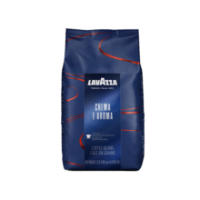 拉瓦萨（LAVAZZA）意大利进口CREMAEAROMA意式香浓中烘咖啡豆1kg 新效期26年3-8月