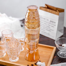 乐唯诗 LOVWISH NERVISHI）锦鲤叠叠水杯耐热玻璃杯创意杯子咖啡杯茶杯酒杯 锦鲤叠叠杯