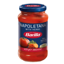 百味来（Barilla）意大利进口洋葱那不勒斯风味意面调味酱400克速食酱