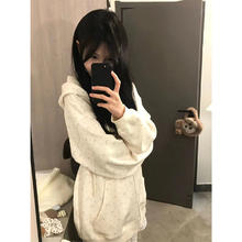 axesfemme Kawaii日系毛绒玩具泡泡印花Lolita女半身裙LD281X03S