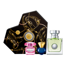 PLUS会员、百亿补贴：（VERSACE）范思哲 心动心形礼盒心动地中海女士香水 30ml *2件