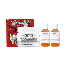 88VIP会员：Kiehl's 科颜氏 情人节礼物Kiehl＇s科颜氏高保湿面霜 金盏花爽肤水礼盒50ml+75ml*2