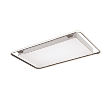 雷士照明（NVC）LED吸顶灯卧室餐厅北欧灯具简约北欧Ra90三色调光160W-型格