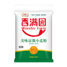 香满园 面粉美味富强小麦粉5kg