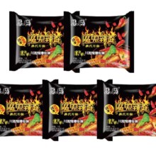 88VIP：思圆 川香辣排骨味114g*5袋