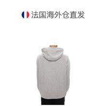 BURBERRY 博柏利 男士灰色棉质拉链连帽夹克