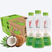溢福 IF 椰子水 350mL*24瓶