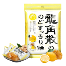 龙角散 蜂蜜柠檬生姜味润喉糖果 69.3g 教师主播礼物