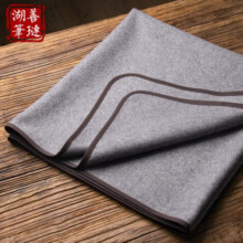 善琏湖笔 可水洗毛毡毛笔书法毛毡垫学生国画书法画毡文房四宝毛笔毛毡书法用毛毡垫布 50*70cm灰色毛毡【化纤款】