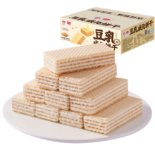 plus会员：盼盼 威化饼干 豆乳味 500g/箱