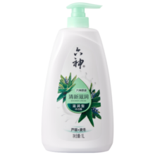 六神清新滋润沐浴露家庭装1kg(保湿不假滑 易冲洗 香味持久 男女通用)