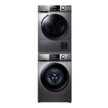 海尔（Haier）洗烘套装组合洗衣机烘干机套装一体机超薄滚筒10公斤全自动热泵烘干机套装 【06洗烘套装】防锈速溶洗衣机+10公斤热泵烘干机
