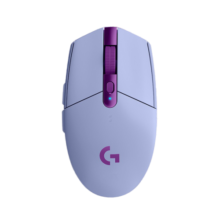 罗技（G） G304 无线游戏鼠标 吃鸡鼠标  逻辑便携电竞宏 绝地求生 G304 HERO-紫色