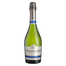 瓦帝维索（VALDIVIESO）智利名庄原瓶进口12度 天然高泡干型起泡葡萄酒2023年份 单支装750mL