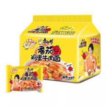 康师傅 番茄鸡蛋牛肉面 5包