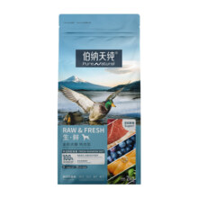 伯纳天纯狗粮生鲜super   鸭肉梨冻干成犬幼犬全阶段通用鲜肉犬粮2kg/4斤