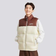 18日10点开始：SKECHERS 斯凯奇 撞色拼接羽绒服背心男