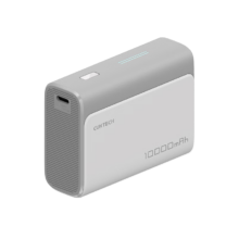 酷态科 CukTech PB100 电能块口袋版 移动电源 1A1C 30W 10000mAh 亚钛灰