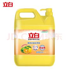 立白 除菌去油洗洁精 4kg 柠檬柑橘香