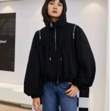 限尺码：雪中飞 女式短款廓形羽绒服