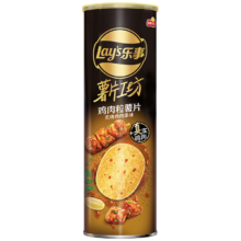 plus会员：乐事（Lay's） 薯片工坊 鸡肉粒薯片 炙烤鸡肉串味 90克