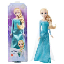 芭比（Barbie）女孩新年礼物冰雪奇缘1公主娃娃-冰雪奇缘1艾莎公主娃娃HLW47