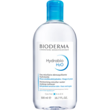贝德玛（BIODERMA）卸妆水蓝水润妍保湿洁肤液500ml干燥肌温和补水圣诞节礼物