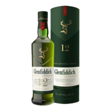 京东百亿补贴、plus会员:格兰菲迪（Glenfiddich）12年 苏格兰 单一麦芽 威士忌 700ml 礼盒装 进口洋酒