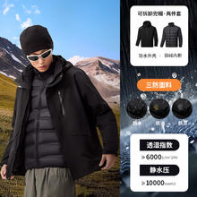 匹克 驭峰甲 男款冲锋衣 DF544037