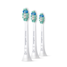 飞利浦（PHILIPS）电动牙刷头 7倍去除牙菌斑洁净型 3支装HX9023 适配钻石3系HX6系列HX3系列HX51系列