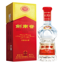 剑南春 水晶剑【加量不加价】浓香型 高度白酒 52度 558mL 1瓶
