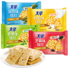 需首购：太平 苏打饼干400g 奶盐味