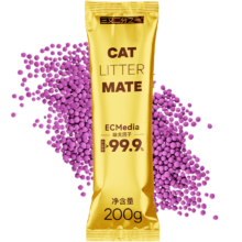 三又二分之一 猫砂伴侣ECMedia除臭因子分解除臭去异味抑菌200g*1袋