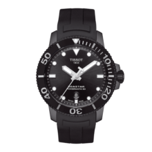 天梭（TISSOT）龚俊同款 海星系列 机械男表 情人节送男友T120.407.37.051.00
