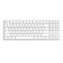 GANSSHELLO GANSS XS75T/98T客制化三模机械键盘低延迟超省电翻转屏gasket结构热插拔 XS 75T白羽 月魄银轴