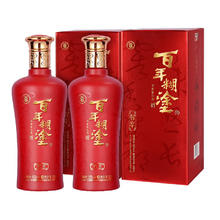 百年糊涂 智享 52度 浓香型白酒 节日送礼 贵州名酒 粮食酿造 喜宴礼酒 52度 500mL 2瓶