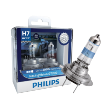 飞利浦（PHILIPS）新极速光 增亮型 车灯汽车灯泡卤素灯2支装 H7 3500K