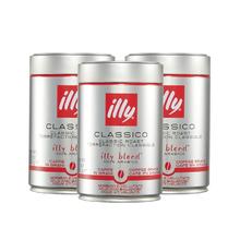 意利 拍3件9罐illy意利咖啡豆原罐进口阿拉比卡250g*3中度烘焙手冲意式