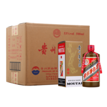 茅台（MOUTAI） 2021年 精品 酱香型白酒 53度 500ml*6 整箱装