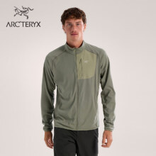 ARC'TERYX始祖鸟 DELTA JACKET 保暖男子抓绒衫 FORAGE幽雾绿