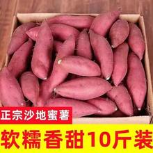 蜜薯新鲜红薯10斤农家香甜薯板栗黄心烤地瓜糖心小番薯山芋自提