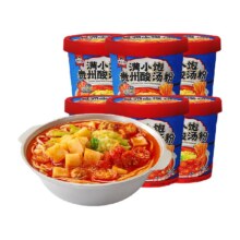 88VIP、满小饱贵州酸汤粉桶装122g×6桶