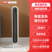 88VIP会员：艾美特 立式取暖器家用暖风机电暖器卧室速热客厅大面积神器X8/R9
