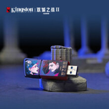 金士顿 正品限定联名U盘 英雄联盟 双城之战（金克丝款） 128GB