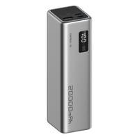 酷态科 CukTech PB200 15号电能柱SE 移动电源 银色 20000mAh Type-C 100W