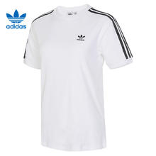 adidas 阿迪达斯 三叶草女子运动休闲短袖T恤IR8051